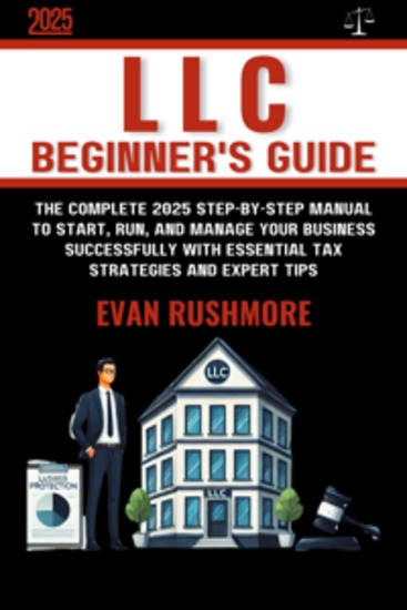 LLC BEGINNER'S GUIDE - The Complete 2025 Step-by-Step Manual to Start Run and Manage Your Business Successfully with Essential Tax Strategies and Expert Tips - cover