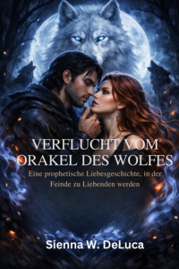 Verflucht vom Orakel des Wolfes - Eine prophetische Liebesgeschichte in der Feinde zu Liebenden werden - cover