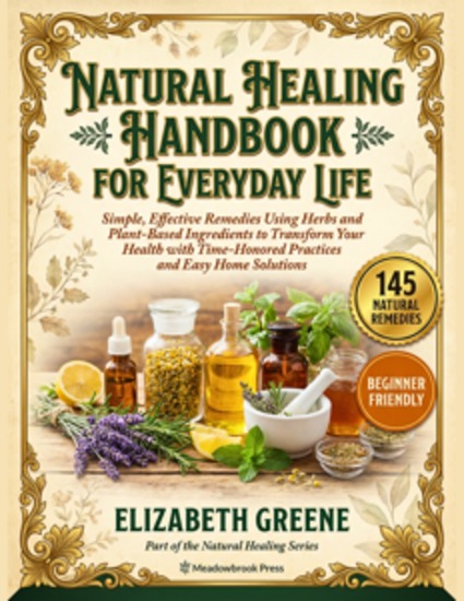 Natural Healing Handbook for Everyday Life - Simple Effective Remedies Using Herbs and Plant-Based Ingredients to Transform Your Health with Time-Honored Practices and Easy Home Solutions - cover