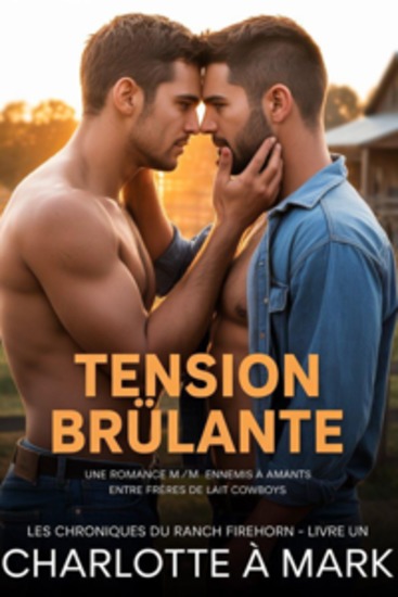 Tension Brûlante - Une romance M M Ennemis à Amants entre frères de lait cowboys - cover