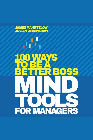 Mind Tools for Managers - 100 Ways to be a Better Boss - cover