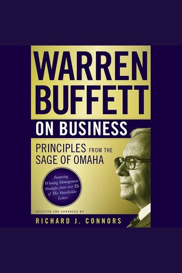 Warren Buffett on Business - Principles from the Sage of Omaha - cover
