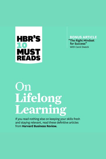 HBR's 10 Must Reads on Lifelong Learning - cover