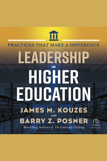 Leadership in Higher Education - Practices That Make A Difference - cover