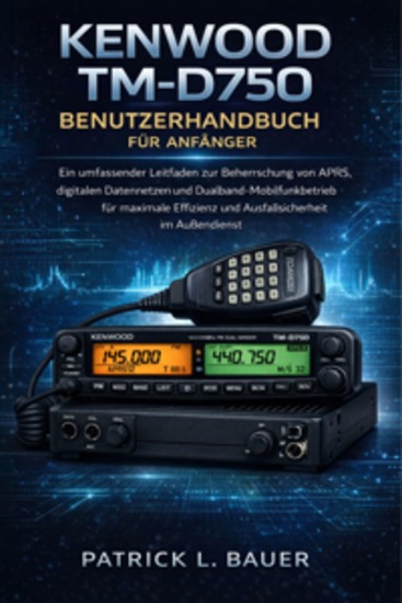 Kenwood TM-D750 Benutzerhandbuch für Anfänger - Ein umfassender Leitfaden zur Beherrschung von APRS digitalen Datennetzen und Dualband-Mobilfunkbetrieb für maximale Effizienz und Ausfallsicherheit im Außendienst - cover