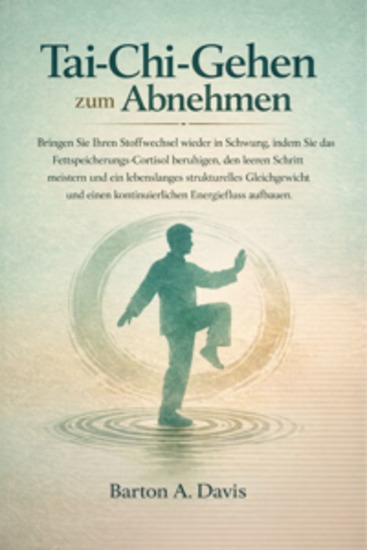 Tai-Chi-Gehen zum Abnehmen - Bringen Sie Ihren Stoffwechsel wieder in Schwung indem Sie das Fettspeicherungs-Cortisol beruhigen den leeren Schritt meistern und ein lebenslanges strukturelles Gleichgewicht und einen kontinuierlichen Energiefluss aufbauen - cover