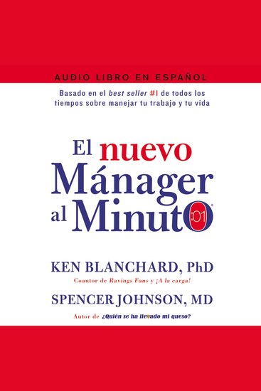 nuevo mAnager al minuto (One Minute Manager) - El metodo gerencial mAs popular del mundo - cover