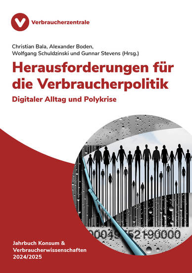 Jahrbuch Konsum & Verbraucherwissenschaften 2024 2025 - Herausforderungen für die Verbraucherpolitik: Digitaler Alltag und Polykrise - cover