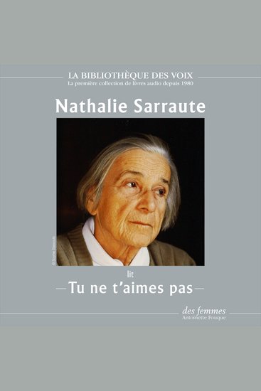 Tu ne t'aimes pas - cover