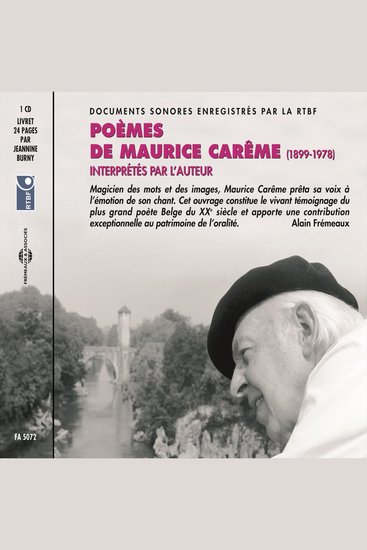 Poèmes de Maurice Carême - cover