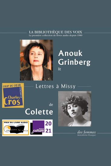 Lettres à Missy - cover