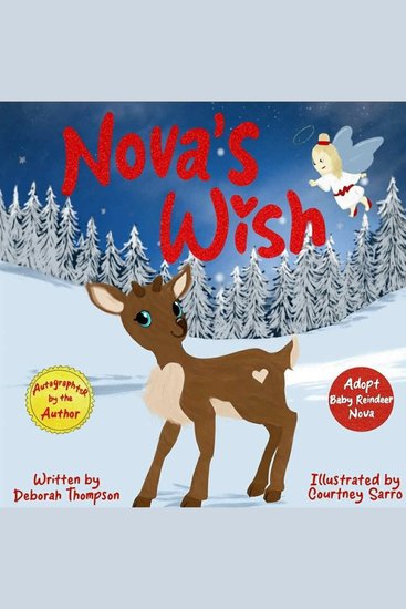 Nova's Wish - A Sweet Baby Reindeer Love Story - cover
