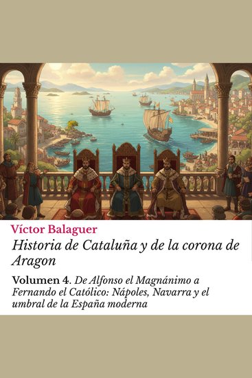 Historia de Cataluña y de la corona de Aragon: Volumen 4 - De Alfonso el Magnánimo a Fernando el Católico: Nápoles Navarra y el umbral de la España moderna - cover