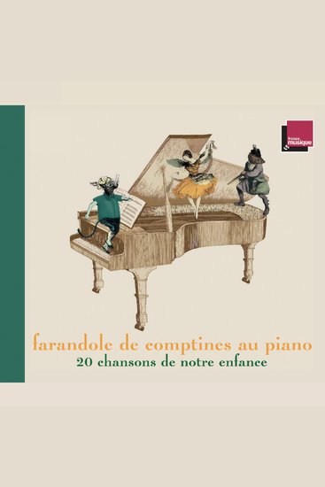 Farandole de comptines au piano 20 chansons de notre enfance - cover