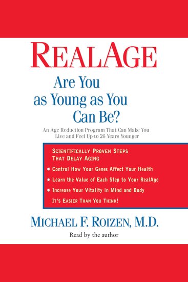 RealAge - Are You as Young As You Can Be? - cover