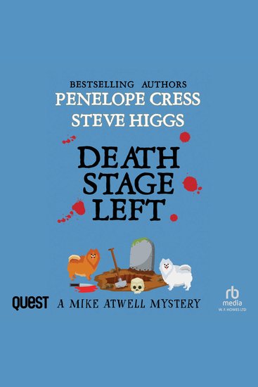 Death Stage Left: A Mike Atwell Mystery: Book 4 - Mike Atwell Mysteries - cover