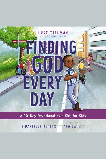 Finding God Every Day - A 90-Day Devotional by a Kid for Kids - cover