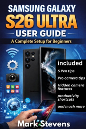 Samsung Galaxy S26 Ultra User Guide - A Complete Setup for Beginners - cover