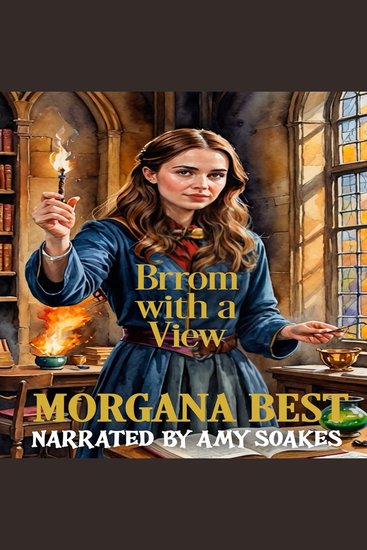 Broom with a View - Paranormal cozy mystery - cover
