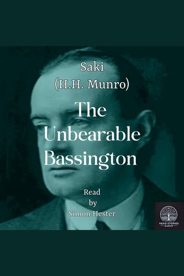 The Unbearable Bassington - cover