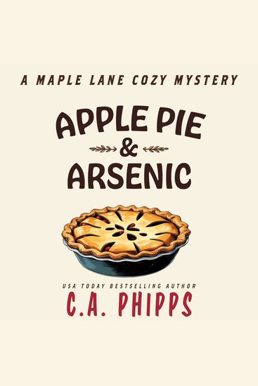 Apple Pie and Arsenic - A Maple Lane Cozy Mystery - cover
