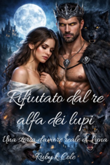 Rifiutato dal re alfa dei lupi - Una storia d'amore reale di Luna - cover