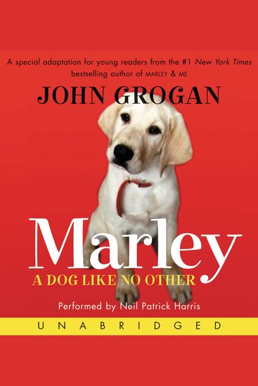 Marley: A Dog Like No Other - cover