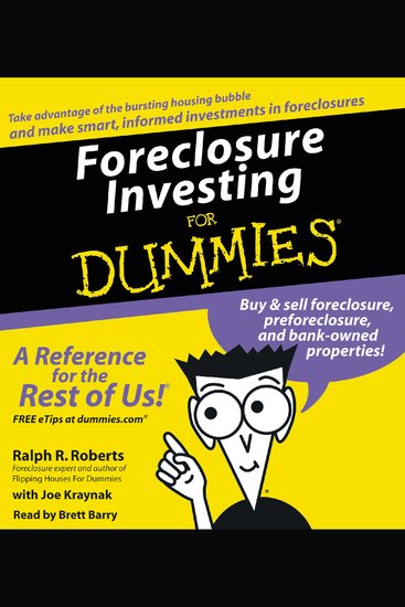 Foreclosure Investing For Dummies - cover