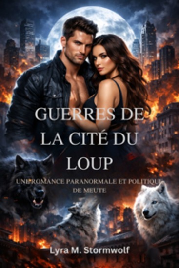 Guerres de la Cité du Loup - Une romance paranormale et politique de meute - cover
