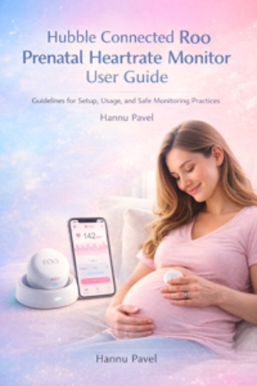 Hubble Connected Roo Prenatal Heartrate Monitor User Guide - Guidelines for Setup Usage and Safe Monitoring Practices - cover