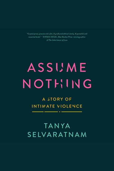 Assume Nothing - A Story of Intimate Violence - cover