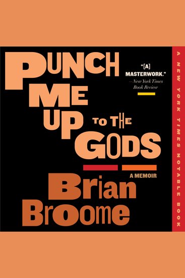 Punch Me Up To The Gods - A Memoir - cover