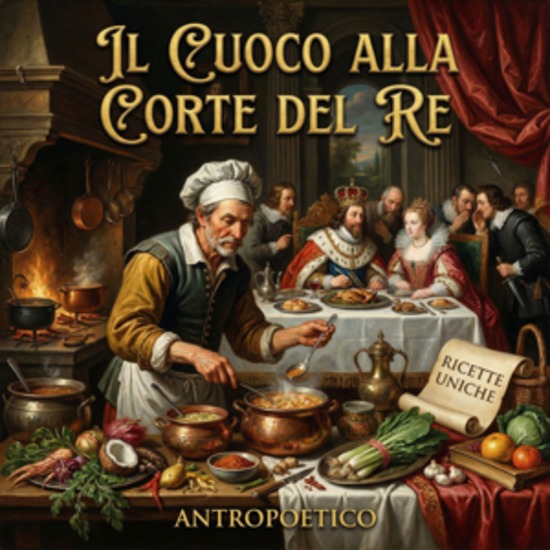Il cuoco alla corte del Re - "Un romanzo-ricettario ambientato nella Francia del Re Sole: avventura intrighi e ricette del Seicento" - cover