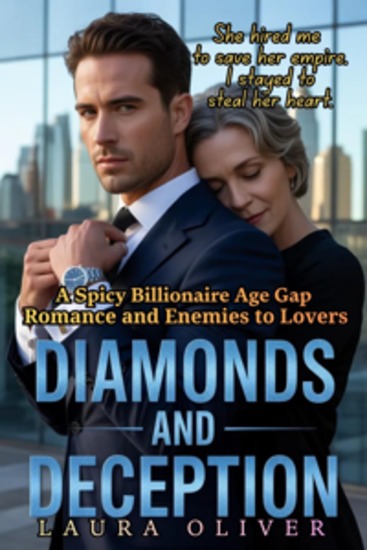 Diamonds And Deception - A Spicy Billionaire Age Gap Romance and Enemies to Lovers - cover