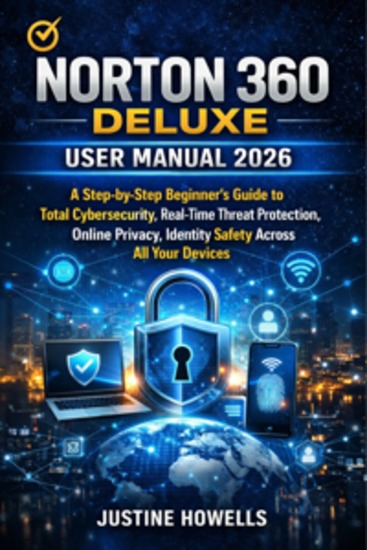 Norton 360 Deluxe User Manual 2026 - A Step-by-Step Beginner’s Guide to Total Cybersecurity Real-Time Threat Protection Online Privacy Identity Safety Across All Your Devices - cover