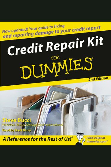 Credit Repair Kit for Dummies - cover