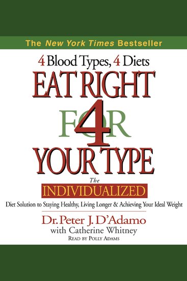 Eat Right for Your Type - cover