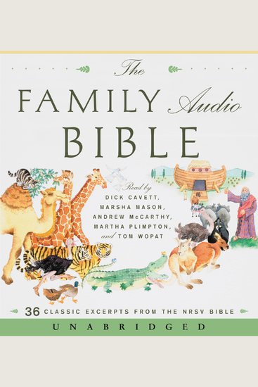 The Family Audio Bible - cover