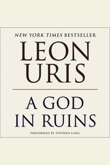 A God in Ruins - cover