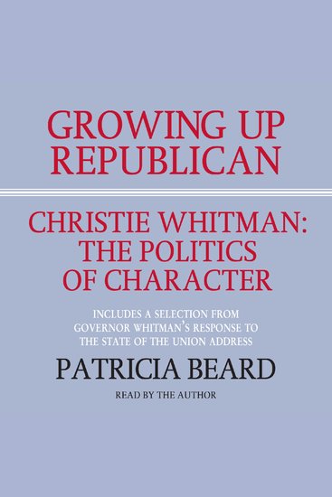 Growing up republican - cover