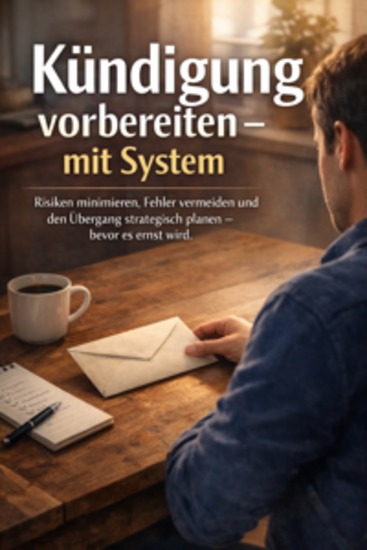 Kündigung vorbereiten – mit System - Kündigen ohne Chaos – So machst Du es richtig - cover