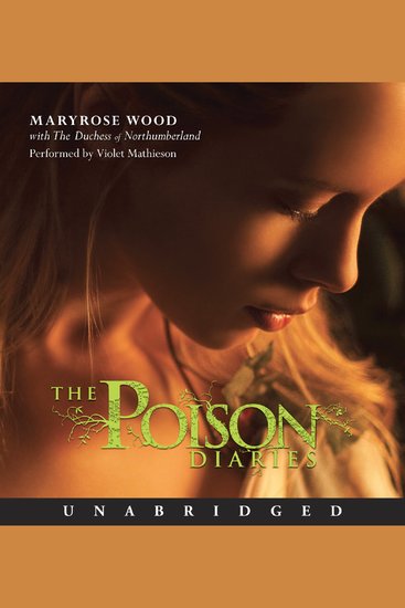 The Poison Diaries - cover