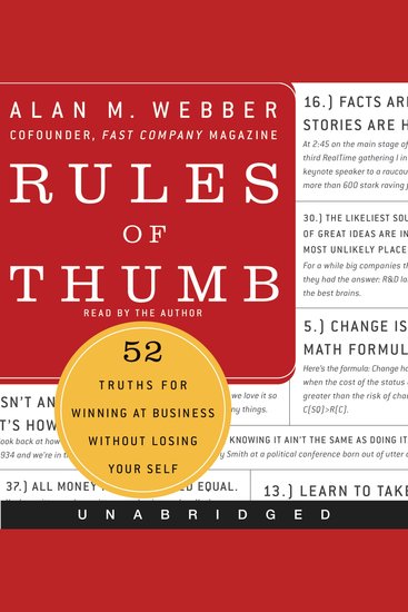 Rules of Thumb - cover