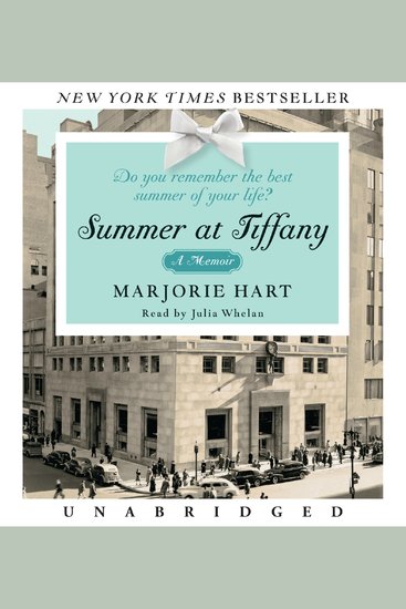 Summer at Tiffany - cover
