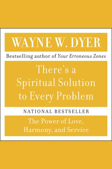 There's A Spiritual Solution to Every Problem - cover