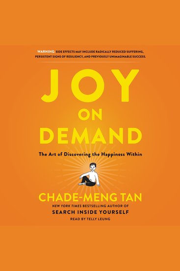 Joy on Demand - The Art of Discovering the Happiness Within - cover