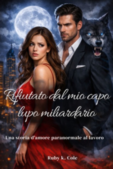 Rifiutato dal mio capo lupo miliardario - Una storia d'amore paranormale al lavoro - cover