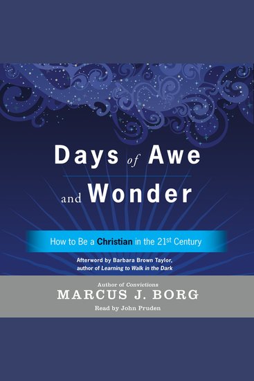 Days of Awe and Wonder - How to Be a Christian in the Twenty-first Century - cover