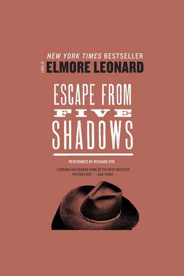 Escape from Five Shadows - cover