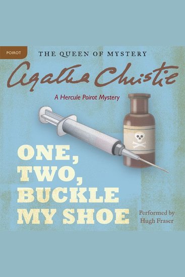One Two Buckle My Shoe - A Hercule Poirot Mystery: The Official Authorized Edition - cover